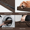 XL Waterproof Orthopedic Dog Bed – Brown