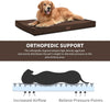 XL Waterproof Orthopedic Dog Bed – Brown