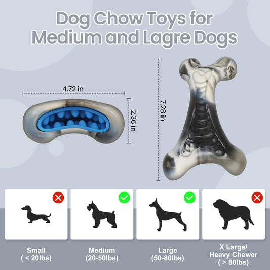 Tough Chew Toy for Aggressive Dogs – Beef Flavor