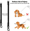 15FT Reflective Long Dog Leash – Bungee, Black