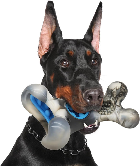 Tough Chew Toy for Aggressive Dogs – Beef Flavor
