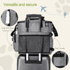 Dog Travel Bag Set – Airline Approved Tote (Gray)