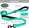 Heavy Duty Dog Leash – Teal, 6FT, Dual Handle