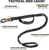 Tactical Dog Collar & Leash Set – Black, Large
