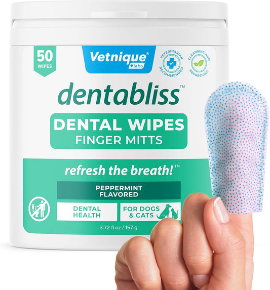 Dentabliss Dog Dental Wipes – Peppermint Fresh