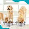 2-Pack Large Stainless Steel Dog Bowls – 1.3 Gallons Each