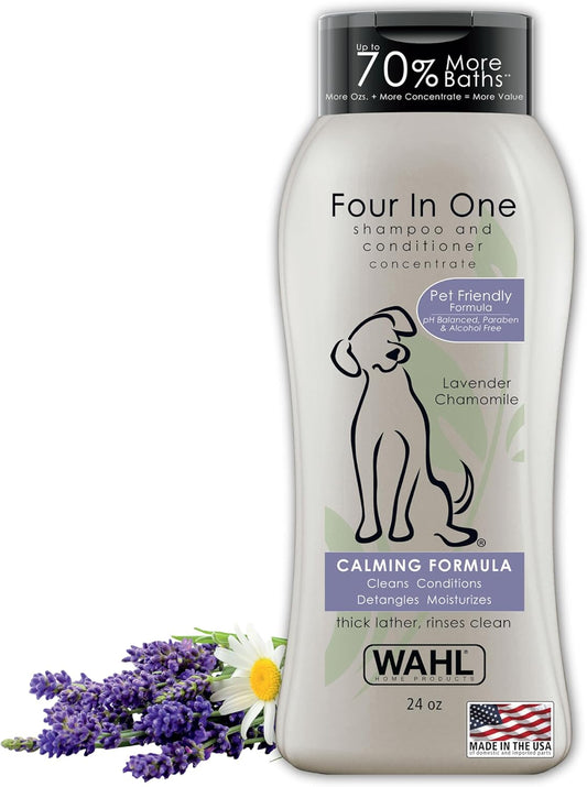 4-in-1 Calming Dog Shampoo – Lavender Chamomile