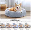 Calming Donut Pet Bed – Soft, Fluffy, 20