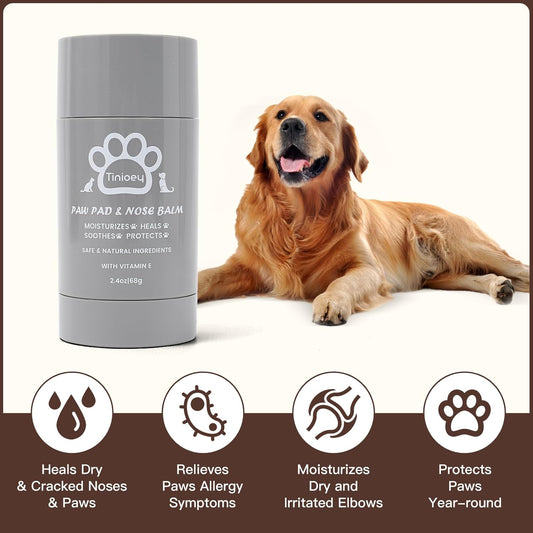 Paw & Nose Balm Stick – Natural, Lick-Safe (2.4 oz)