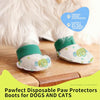 Disposable Waterproof Dog Booties – 20 Pack (L)