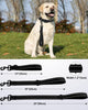 2FT Heavy Duty Dog Leash – Black, Reflective