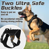 Tactical No-Pull Dog Vest – Black, Large