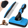 3PCS Dog Grooming Kit – Deshedding, Slicker