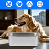 Stainless Steel XL Dog Water Bowl – 1.25 Gallons