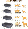 Orthopedic Dog Bed – Waterproof, XL Memory Foam