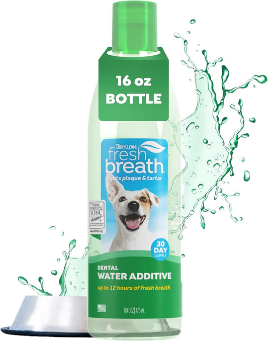 Dog Breath Freshener – Water Additive, 16oz