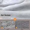 Orthopedic XL Dog Bed – Faux Fur, Washable, Grey