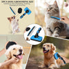 3PCS Dog Grooming Kit – Deshedding, Slicker