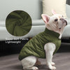 2-Layer Fleece Dog Jacket – Green (S)