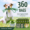 Biodegradable Dog Poop Bags with Dispenser – 360 Count 