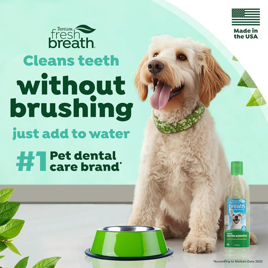 Dog Breath Freshener – Water Additive, 16oz