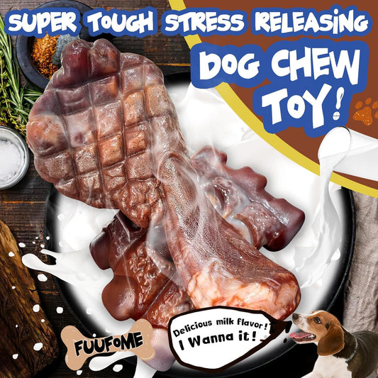 Tough Nylon Chew Toys – 2-Pack for Large Dogs