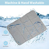 Chicute Cooling Orthopedic Dog Mat – Large, 35x23, Grey