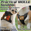 Tactical No-Pull Dog Vest – Black, Large