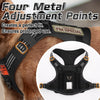Tactical No-Pull Dog Vest – Black, Large