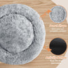 Calming Donut Pet Bed – Soft, Fluffy, 20