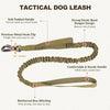 Tactical Dog Collar & Leash Set – XL, Camo Brown