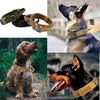 Tactical Dog Collar – Heavy-Duty Nylon, Brown (L)