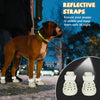 Dog Shoes for Medium Large Size, Breathable Dog Shoe for Hot Pavement, Dog Booties and Paw Protectors, Non-Slip Waterproof Dog Sandals Boots with Reflective for Rain, Summer, Hiking, Snow (Size 8)