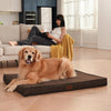 XL Waterproof Orthopedic Dog Bed – Brown