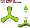 Superchewy Floating Dog Toy – Durable Natural Rubber Fetch Toy for Pool 