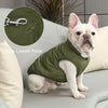 2-Layer Fleece Dog Jacket – Green (S)