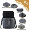 Dog Travel Bag Set – Leather, Airline Approved