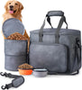 Dog Travel Bag Set – Leather, Airline Approved