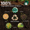 Compostable Dog Poop Bags – 120 Count with Holder