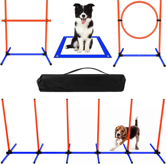 Dog Agility Course Set – 4-Piece Training Kit